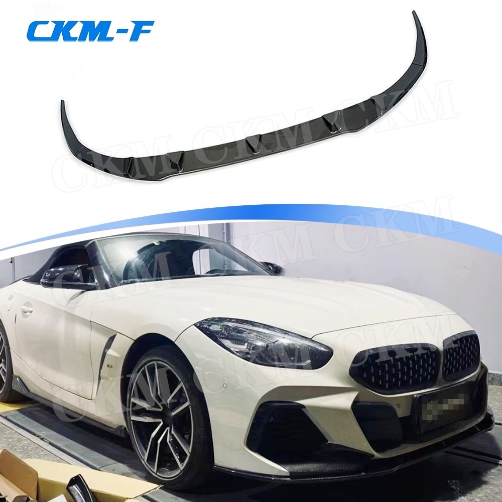 Tech Accessories For Car - Carbon Fiber Front Bumper Lip Spoiler