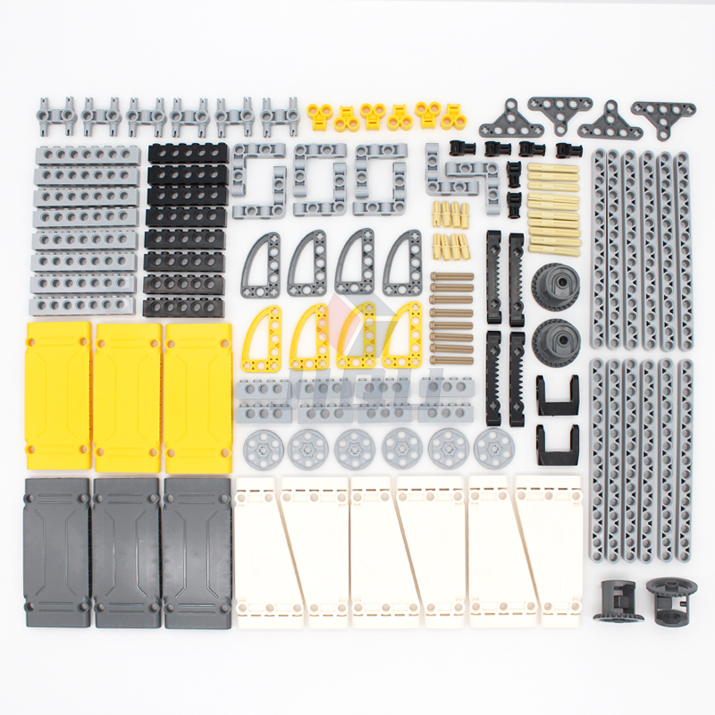 Tech Accessories Kit - 128 Pcs MOC High-Tech Construction Model