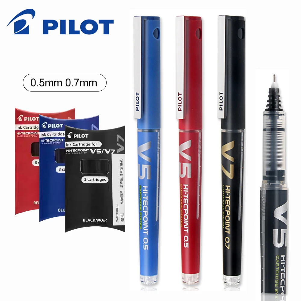 Tech Office Accessories - Japan Pilot V5/V7 Gel Pen Straight