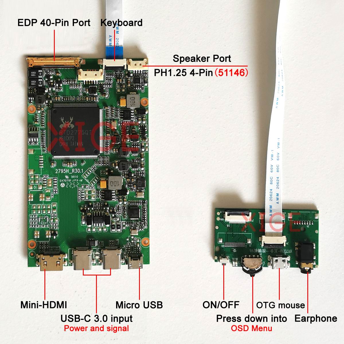 4K Driver Board Fit LP140QH2 L - đánh giá và giá Usb C To Hdmi
