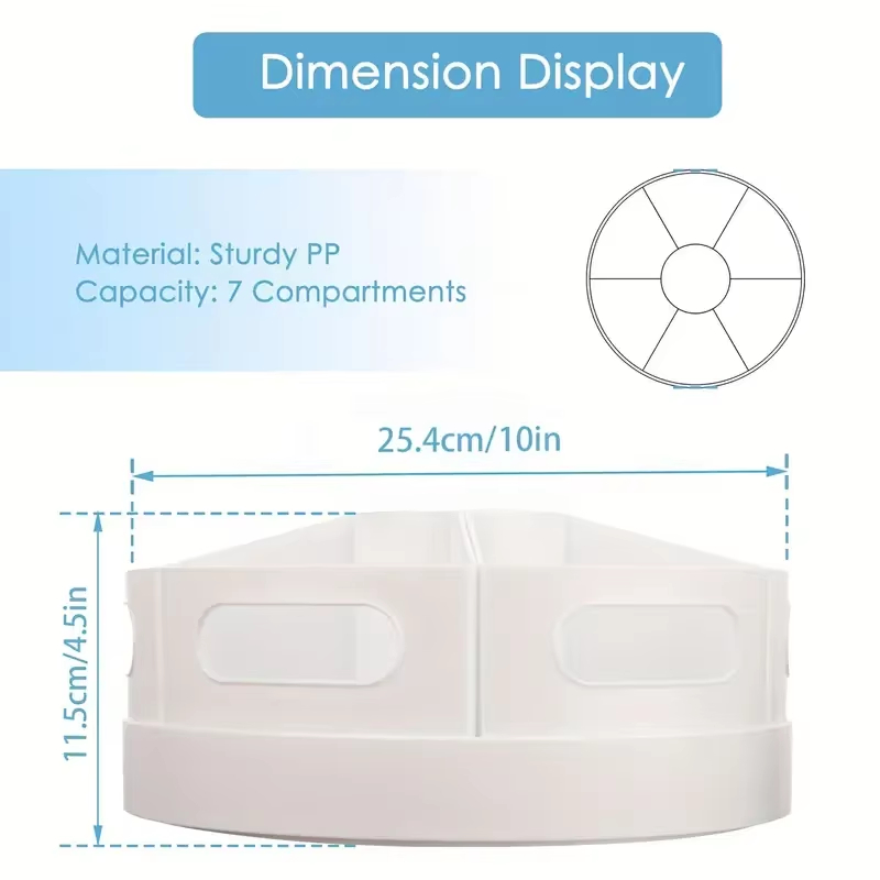 360° Rotating Desk Organizer W - đánh giá và giá Tech Office Accessories