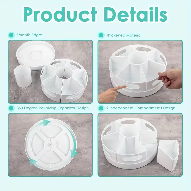 360° Rotating Desk Organizer W - đánh giá và giá Tech Office Accessories
