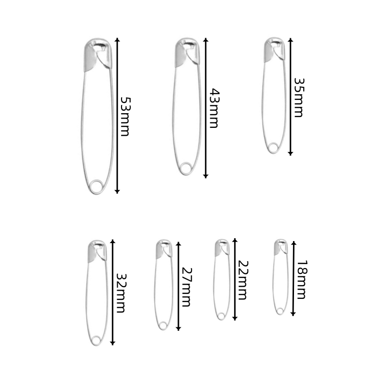 100Pcs/lot Stainless Steel Saf - đánh giá và giá Unique Tech Accessories