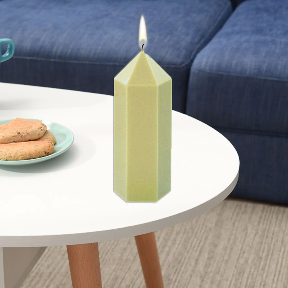 3D Hexagonal Column Candle Mol - đánh giá và giá Unique Tech Accessories