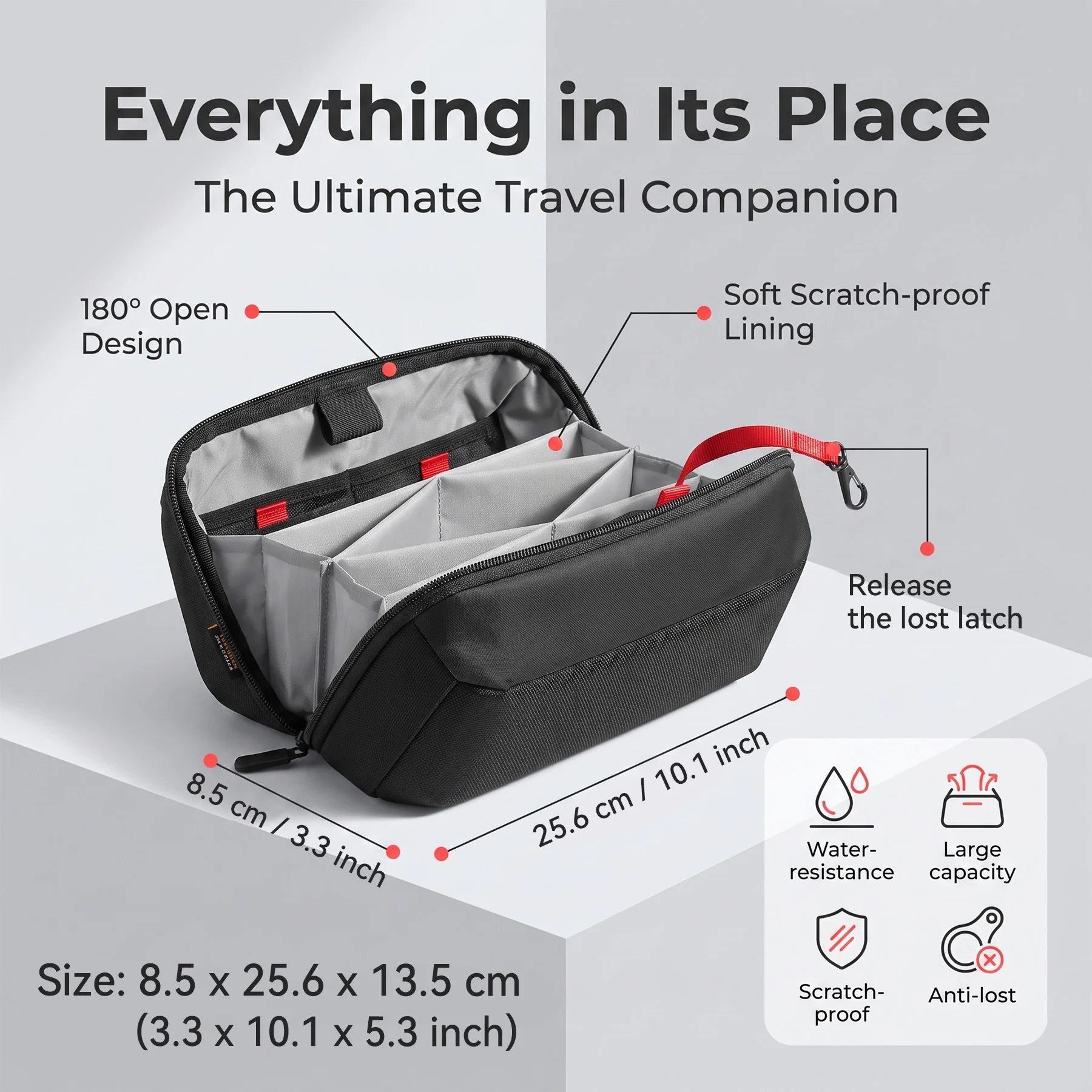 Travel Tech Organizer Pouch, W - đánh giá và giá Tech Accessories Store