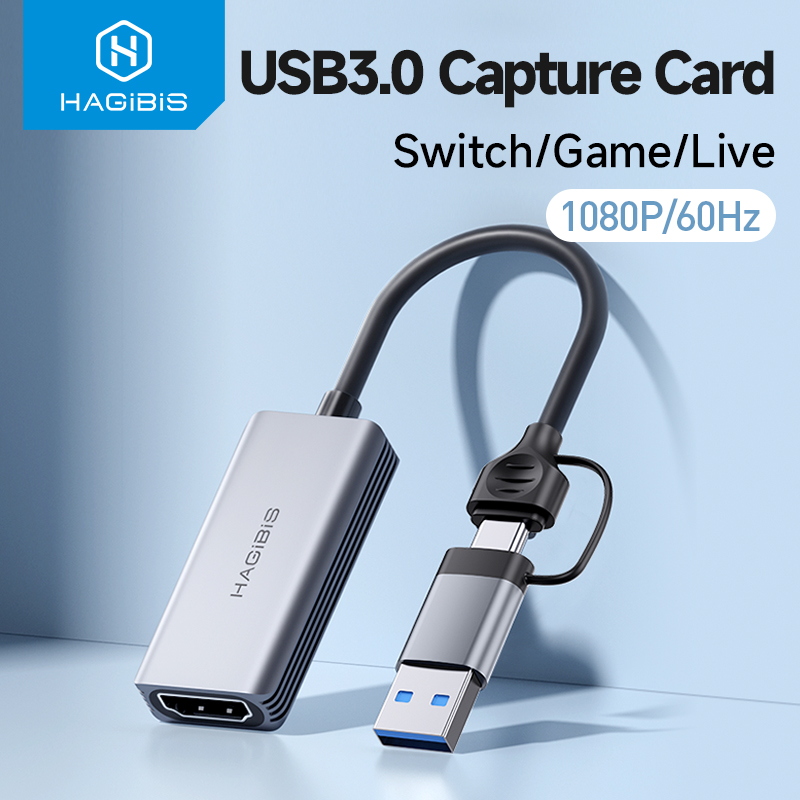 Hagibis USB 3.0 Video Capture  - đánh giá và giá Usb C To Hdmi
