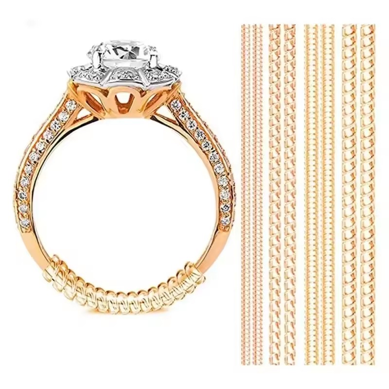 4/8Pcs Spiral Ring Size Adjust - đánh giá và giá Unique Tech Accessories