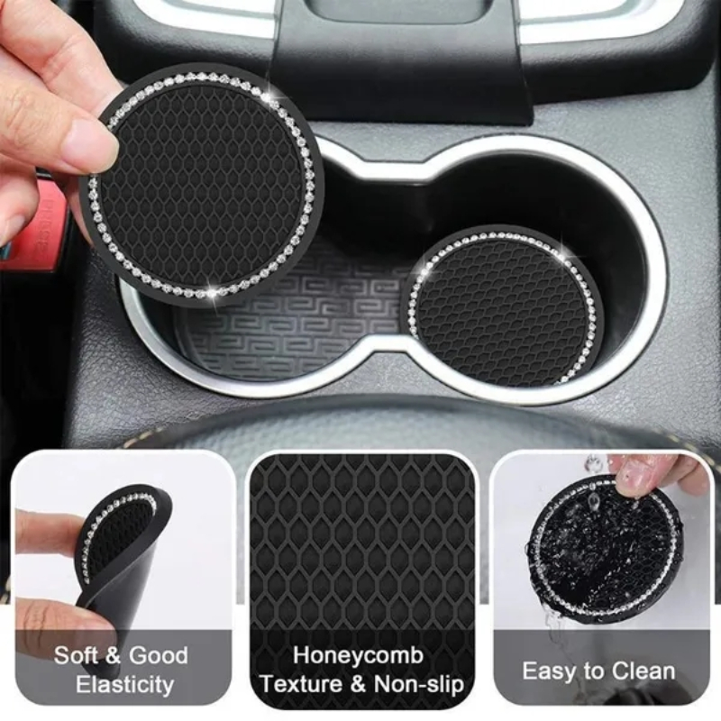 1/2Pcs Car Coaster Water Cup H - đánh giá và giá Tech Accessories For Car