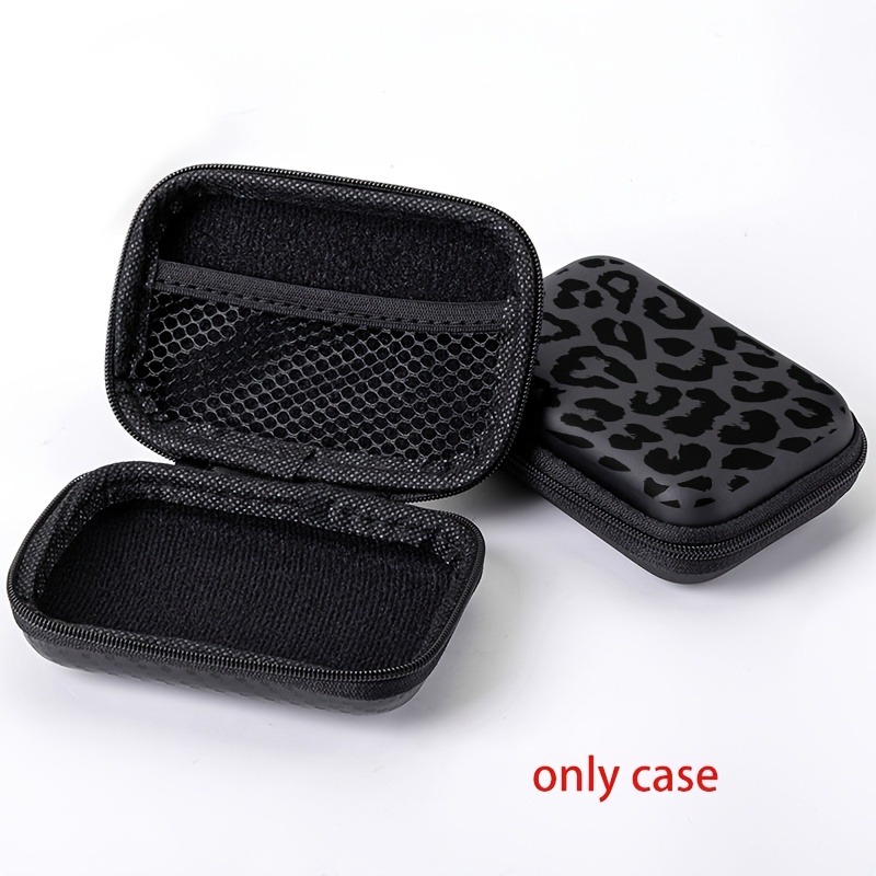 Black Leopard Print EVA Hard S - đánh giá và giá Tech Accessories Kit
