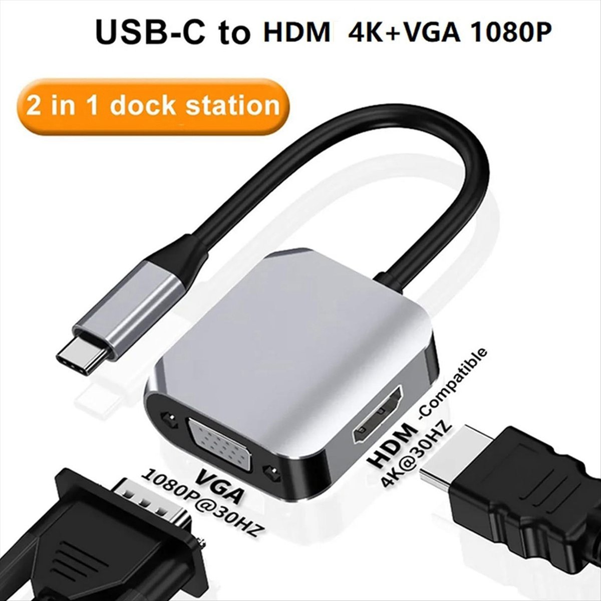 *A14E USB C Docking Station, 2 - đánh giá và giá Usb C To Hdmi