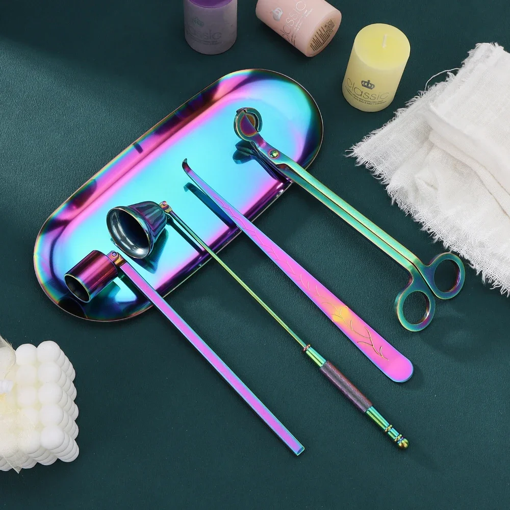 5-1 Candle Care Kit Stainless  - đánh giá và giá Unique Tech Accessories