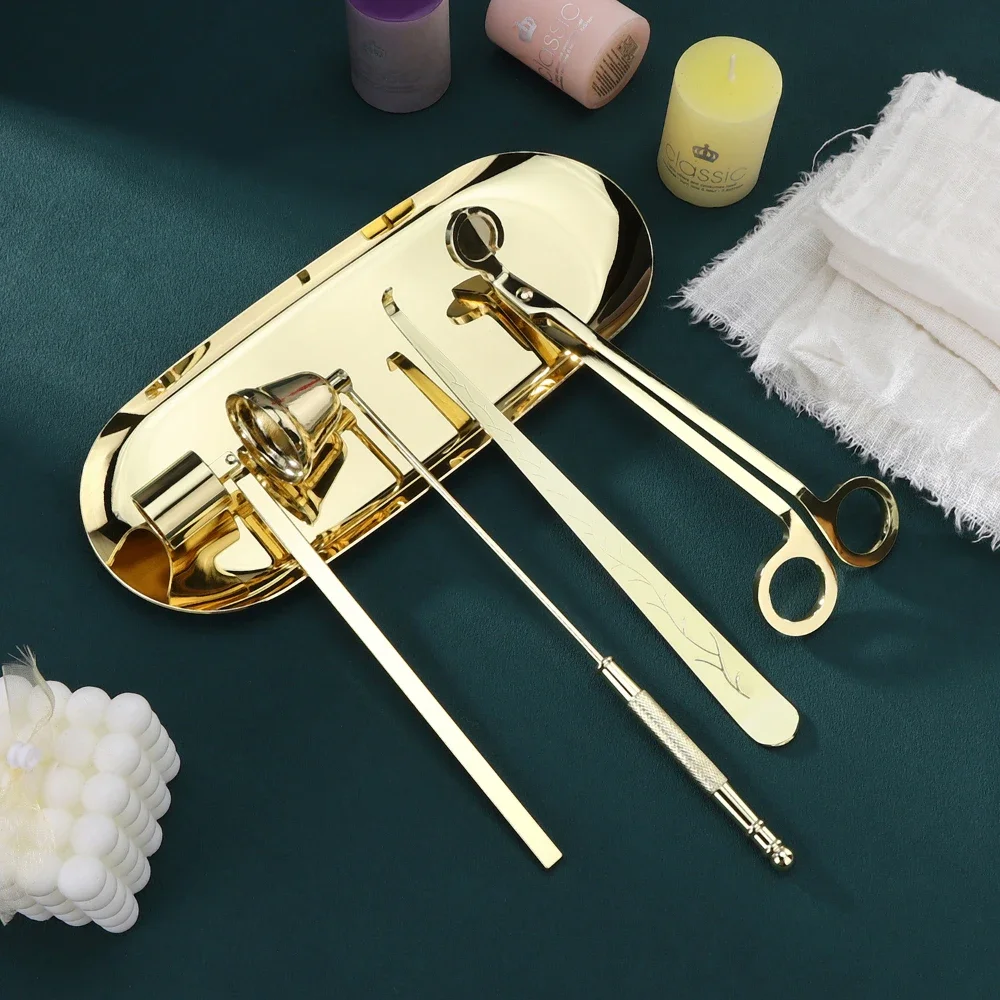5-1 Candle Care Kit Stainless  - đánh giá và giá Unique Tech Accessories