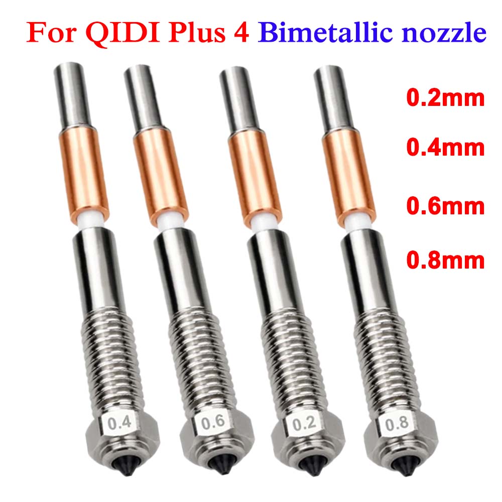 For QIDI Plus 4 Bimetal Nozzle - đánh giá và giá Tech Accessories Store